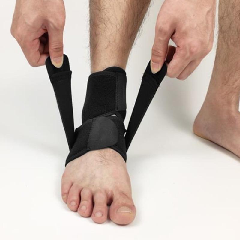 Safety Ankle Support Gym Running Protection Foot Bandage Elastic Ankle Brace Black Band Anti-slip Guard Sport Fitness Support