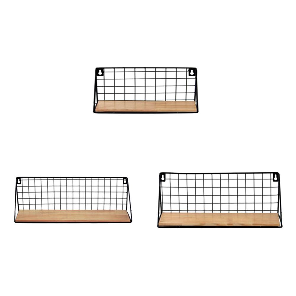 Buy Punchfree Wall Mounted Storage Shelf Iron Bedroom Wall Rack