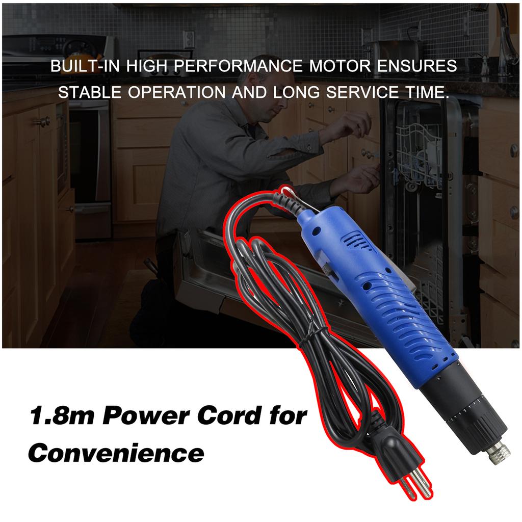 Electric Screwdriver Handheld Corded Electric Screw Driver   Torsion 1Celsius4-in Screw Bit Diameter Repair Tool