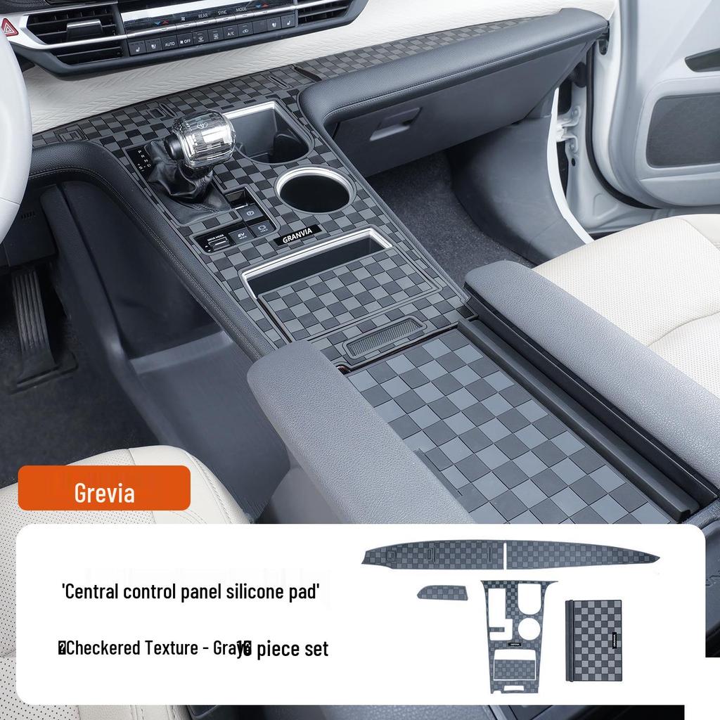 Toyota Sienna Center Console Armrest Lid Anti-Slip Mat with Leak-Proof Strip and Unique Grevy Features