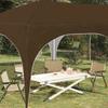 Pop Up Party Tent 575 X 288 X 245 Cm Taupe Oxford Fabric
