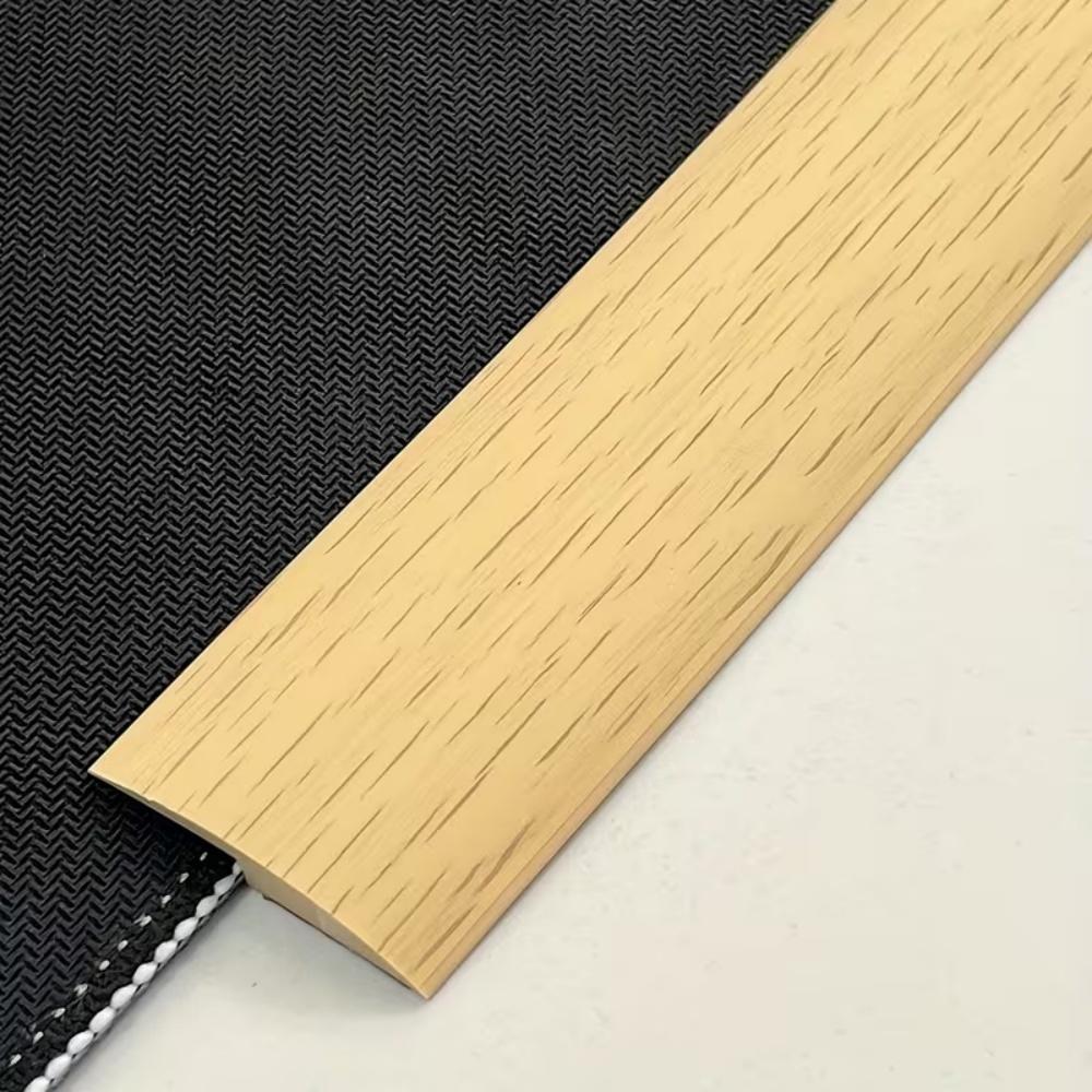 1PC 1M Flexible Floor Transition Strip Wood To Tile Gap Cover Strip Self-Adhesive Threshold Ramp Anti-Slip Floor Edge