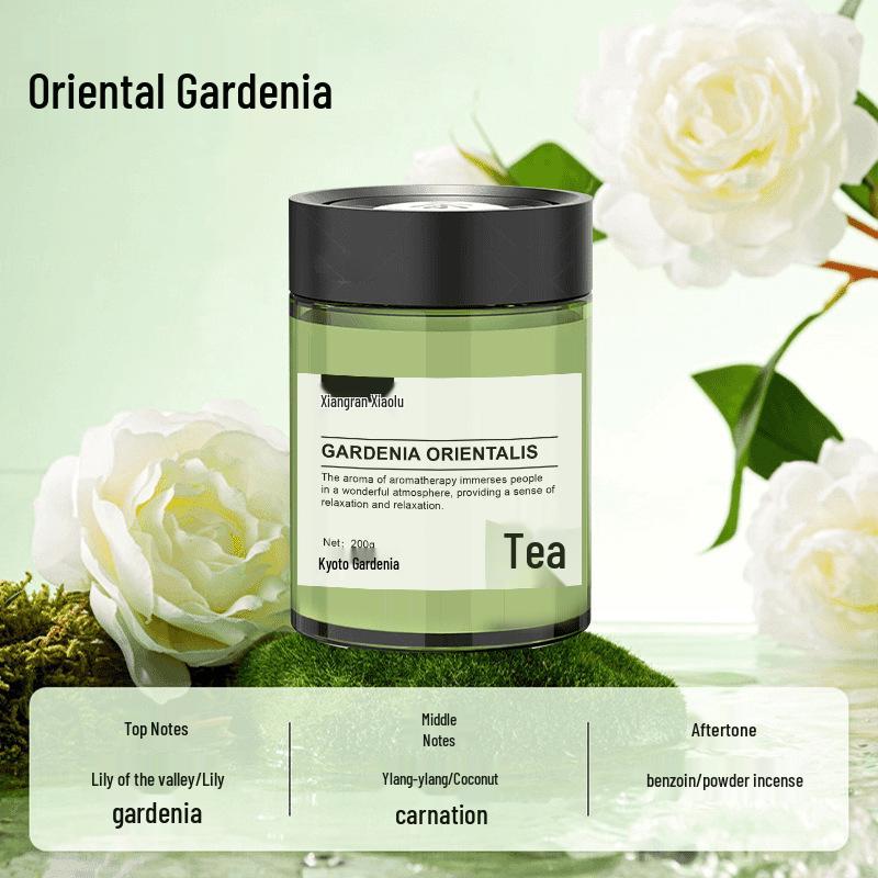 2025 Long-Lasting Tea Scent Car Air Freshener: Advanced Solid Balm for Car Interior Fragrance