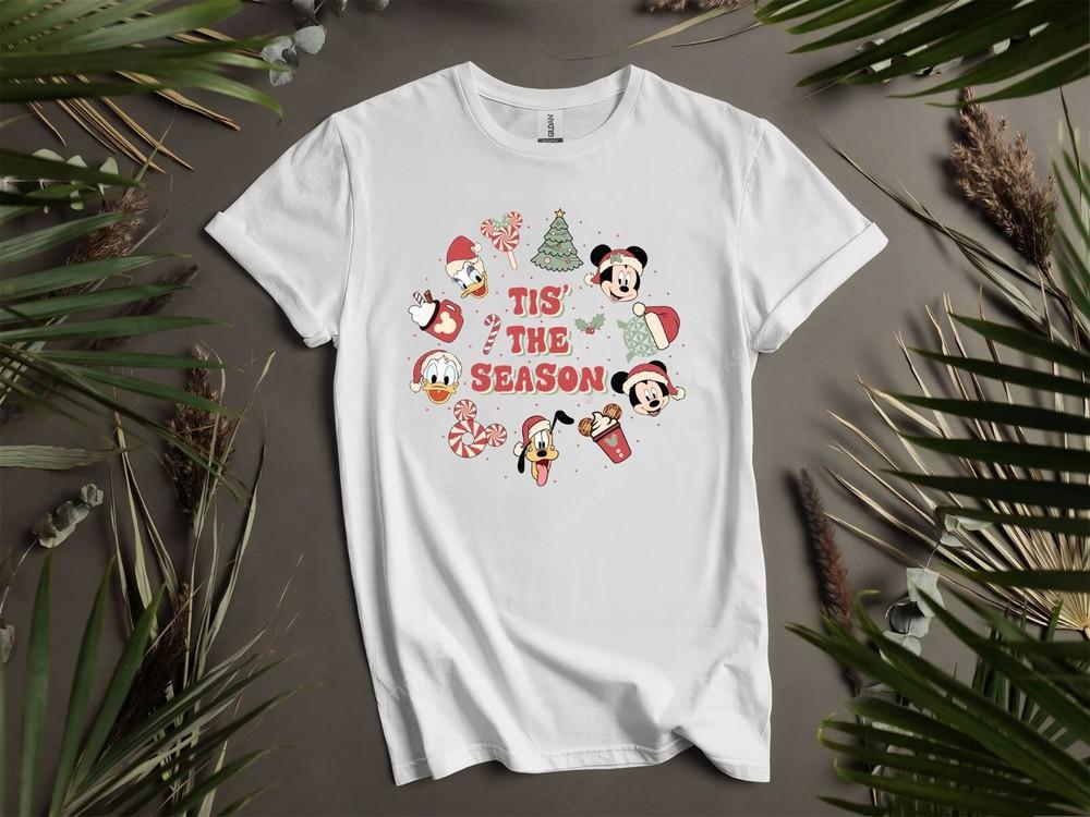 

Christmas Season Mickey s Friends T-shirt T shirt Men Women Unisex Tshirt I220 S