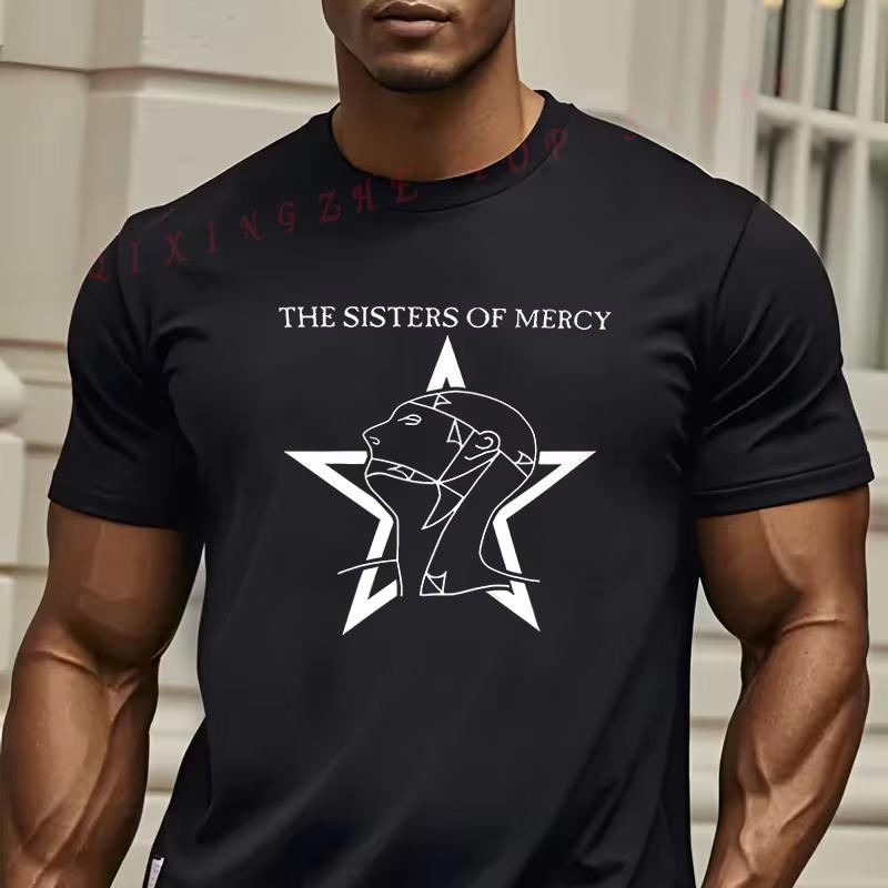 Men s 1pc Lightweight Breathable Pure Cotton T-Shirt O-neck Short Sleeve Casual Top - Men s Summer Cotton Graphic Tee S разноцветный