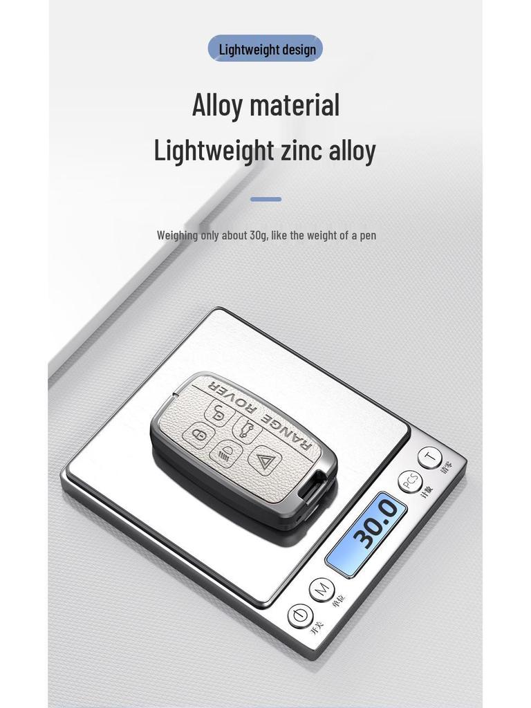 Land Rover Schlüsseltasche: Passend für neuen Range Rover Sport, neuen Defender, Discovery 5 - Schutzhülle für Autoschlüssel für Männer & Frauen