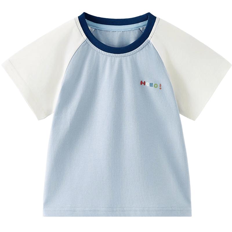 

TONGTAI Unisex Kids Summer Short Sleeve T-Shirt 120cm