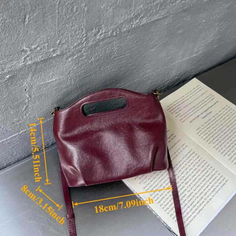 Women's 2026 leather Strap Evening Purse - Chic Mini Square Shoulder Bag, Versatile Clutch for Banquet & Day Events