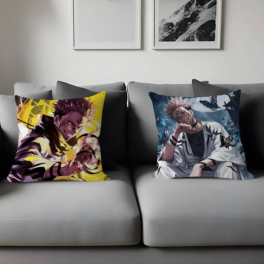 Jujutsu-Kaisen S-Sukuna Pillow Case Pillowcase Ultra Soft Skin Friendly Fabric Cloud Like Comfort