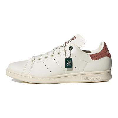 Originals Stan Smith Non-Slip Durable Low-Top Skate Shoes Unisex Sneakers White Brown IE4848