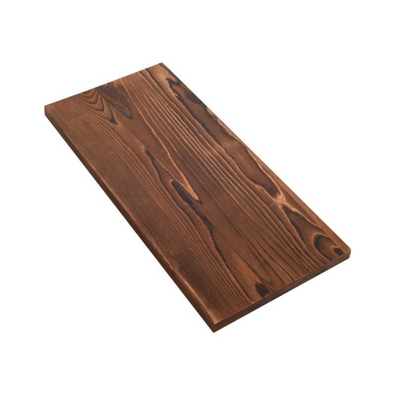 Solid Wood Wall-Mounted Shelf for Living Room