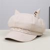 Lovely Bowknot Cats Ear Toddler Hat Durability Easy Wash Polyester Fabric Comfortable For Boys Girls 0 6 Years