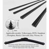 18inch 16inch Car Wiper Rubber Strip 28inch Rubber Integrated Boneless Wiper Blade 24inch 20inch Wiper Strip Replacement 2pcs