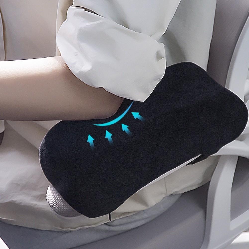 1Pair Memory Foam Inner Core Support Cushion Comfortable Elbow Pillow  for Home Office Game Chair