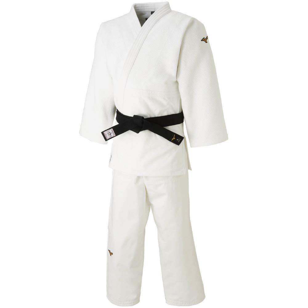 Mizuno Judo Uniform Meets All Japan Judo Federation and IJF New Standards Size 4B White (Champion/Top) - (Unisex) - - Color