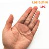 Home Office Transparent Silicone Wall Protector Living Room Self-adhesive Soft Door Handle Bumper Doorstop Nonslip Round