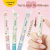 Yimulin Zodiac Bear Spin Pen Set: Retractable, Smooth Writing, 12 Zodiac Signs, Decompression Design