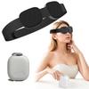 Ultra-lightweight, Compact Eye Mask with Complete Light Blocking, 3D Construction, and Adjustable Eye Fit for Travel, Business Trips, and Naps