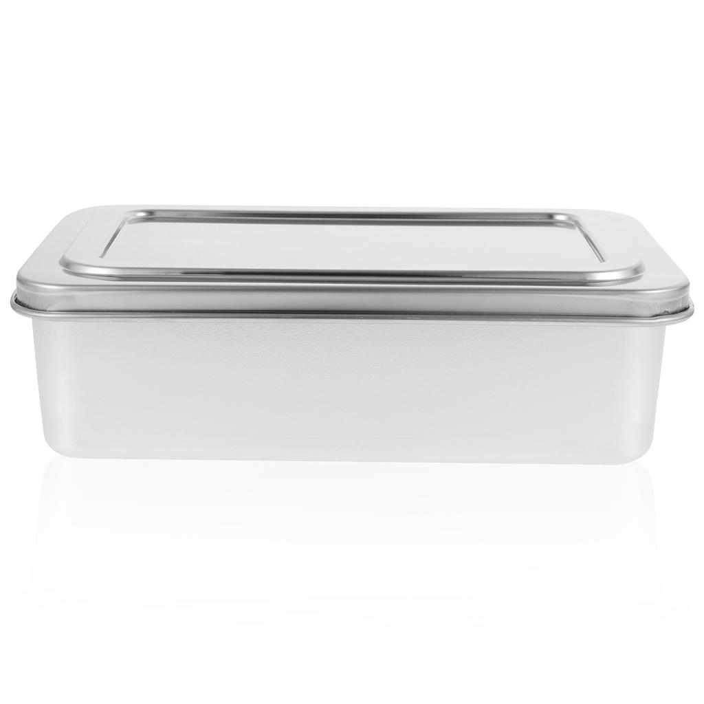 Przykryta blacha do pieczenia Metalowa patelnia do naleśników Chleb z pokrywką Pudełka cukiernicze Do restauracji Pojemnik Prostokątne formy do ciasta Pokrywki