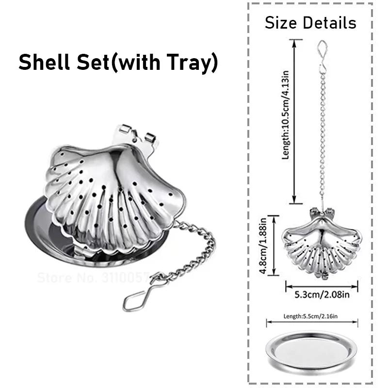 New Stainless Steel  Tea Infuser Teapot/Owl/Duck/Pumpkin Tray Spice Tea Strainer Herbal Filter Teaware Accessories Kitchen Tools