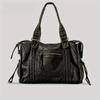 Korean Version Women's Bag, Casual Washed Leather Shoulder Bag, Soft Leather Retro Motorcycle Bag, Crossbody Bag