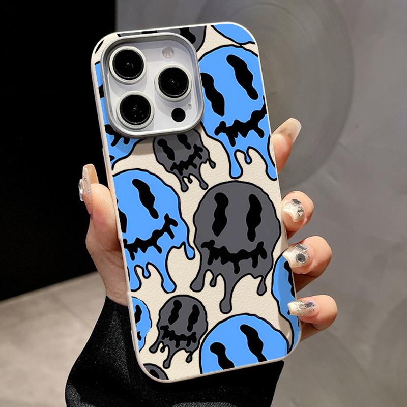 

Чехол для телефона Призрачный Скелет для iPhone 16 16e 15 Pro Max 14 13 12 11 Противоударный Магнитный Силиконовый Чехол-накладка с Текстурой Кожи iPhone 13 бежевый/белый