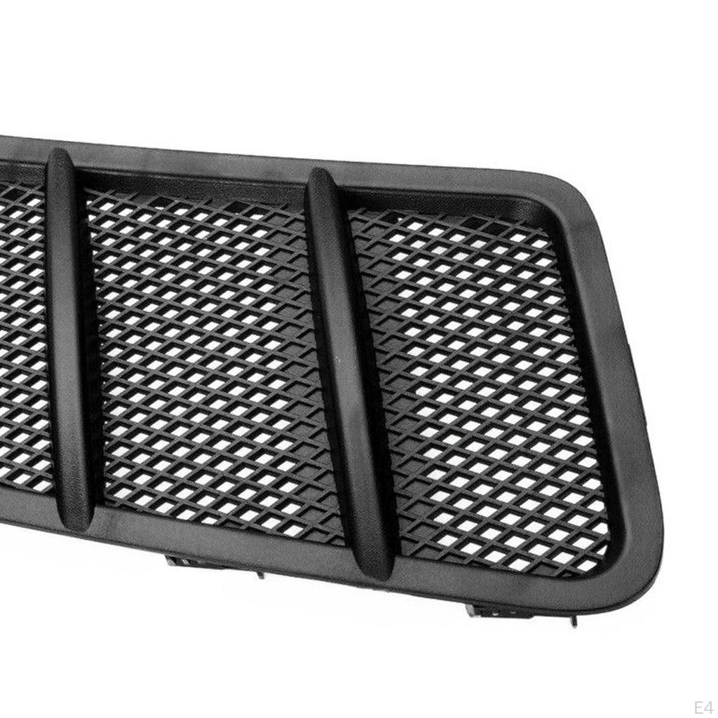 Front Vent Grille Cover, Direct Replacement, Black High Quality Performance for W166 Ml Ml350