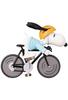 UDF Ultra Detail Figure No. 691 PEANUTS Series 14 BICYCLE RIDER SNOOPY, Approximately 88mm Tall, Non-scale, Painted, Finished Figure
