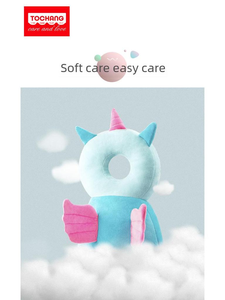 Bebek Düşme Önleyici Baş Koruma Yastığı - Yürümeyi Öğrenen Küçük Çocuklar İçin Nefes Alabilir Kelebek Tasarımı