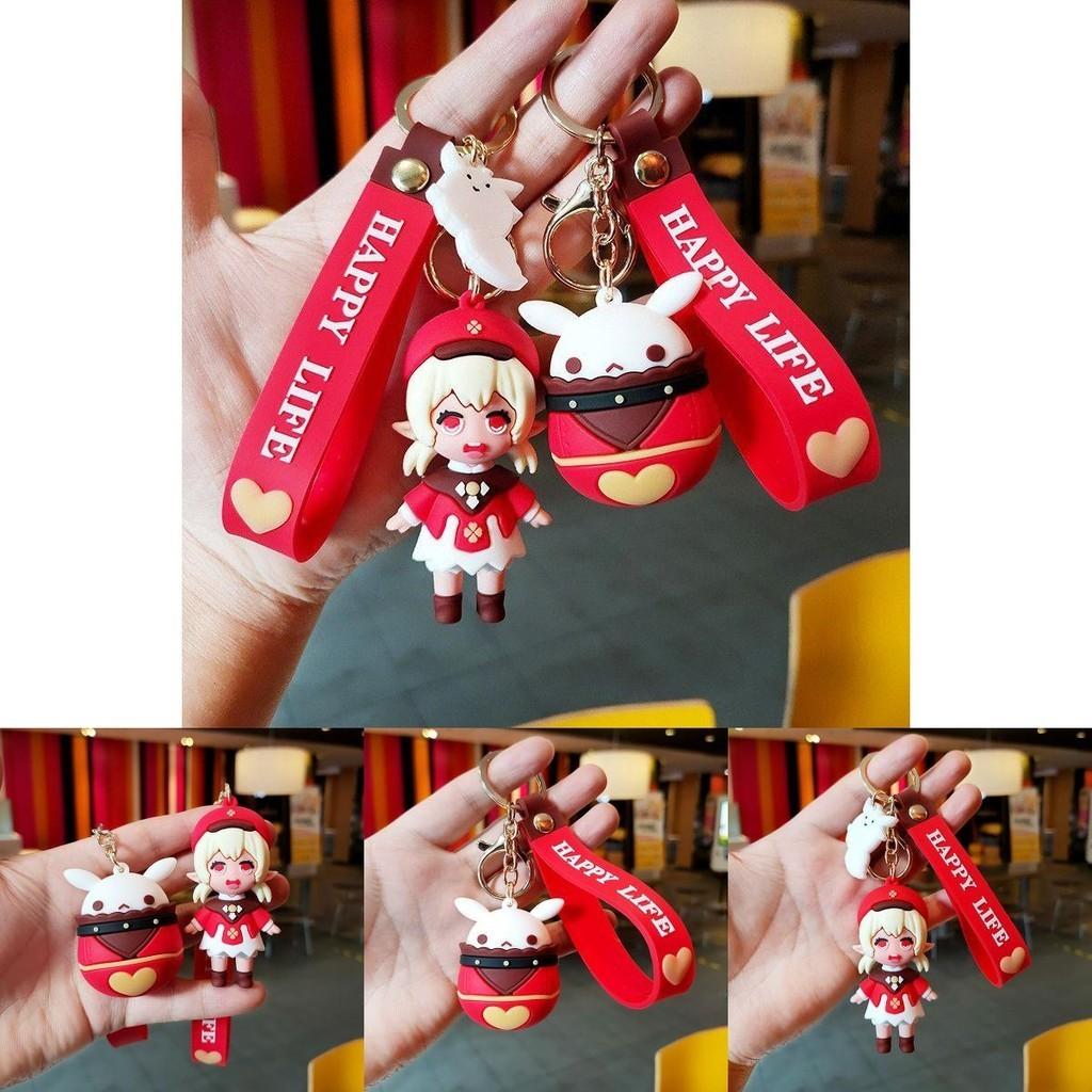 Adorable Genshin Impact Klee Bomb Doll Keychain Perfect For Cosplay And Gifts