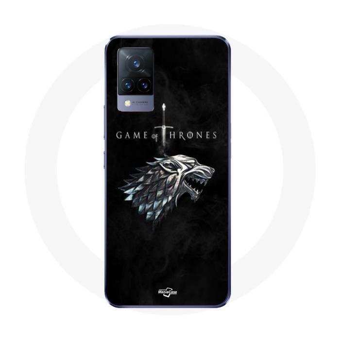 Handyhülle - Game Of Thrones - Vivo v21 5G - Schwarz - Weich - Haus Stark