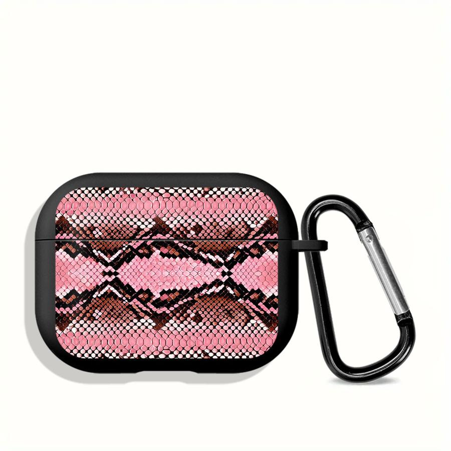 

Case For Airpods 4 1 Pro2 Pro 3 2 Pro3 Earphone Cases Cover Snake Skin Pattern Airpods 1