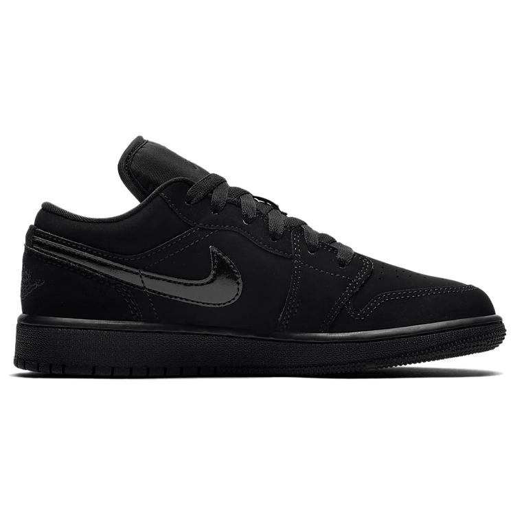 Jordan 1 Low GS Triple Black 553560-056
