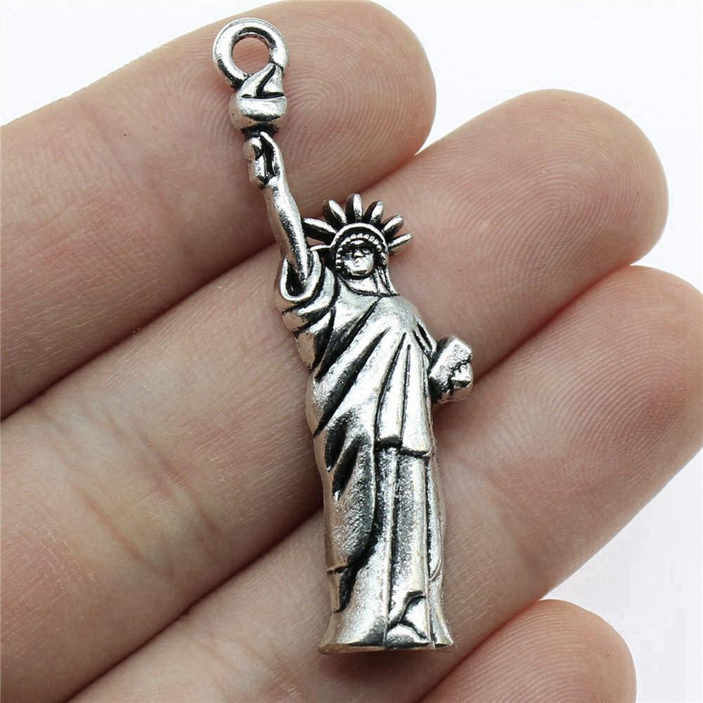 Charms Egipski Faraon Szef Wisiorki Vintage Biżuteria Materiały QC048