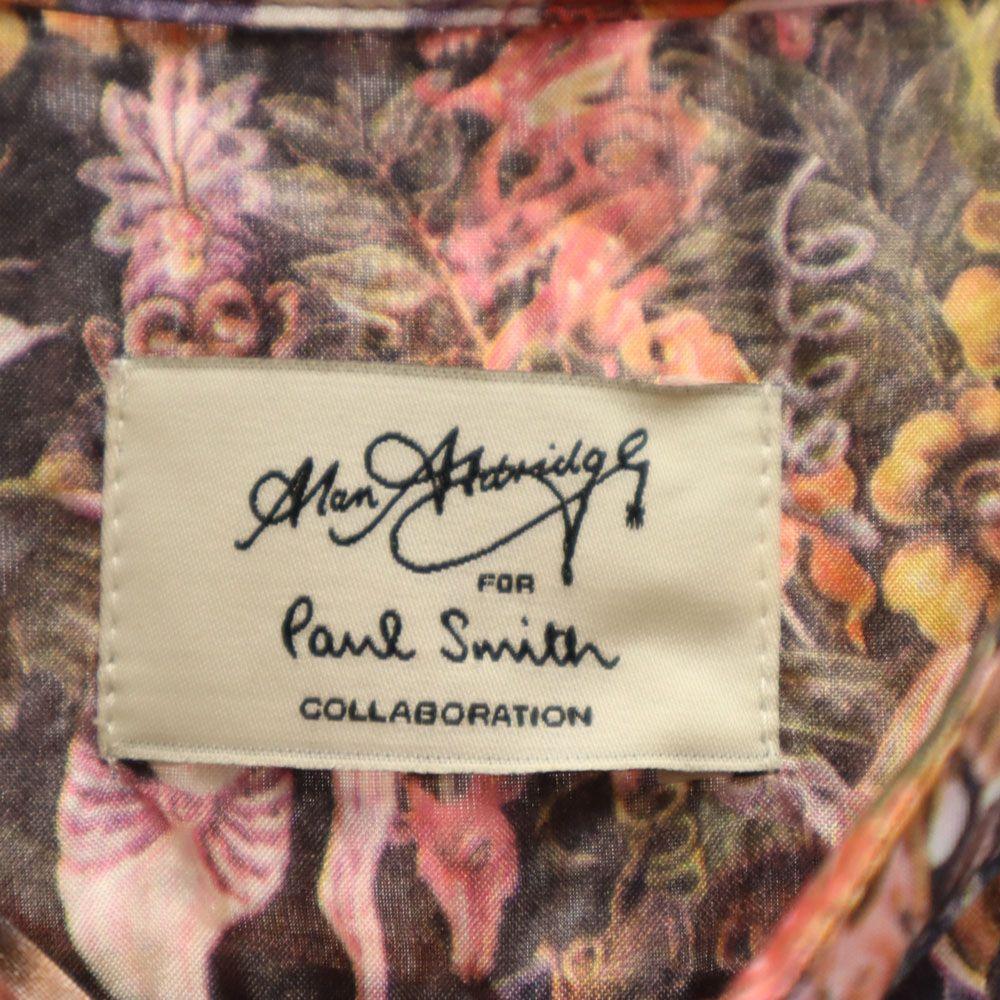 Paul Smith Animal All-over Pattern Short Sleeve Half Button Tunic Women Used