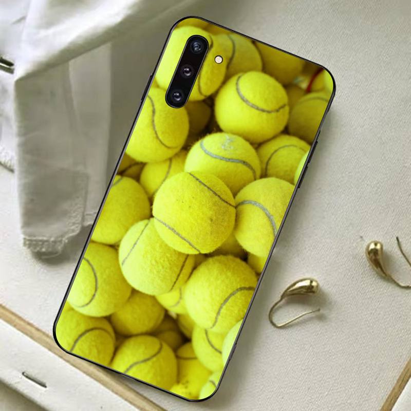 

Чехол для телефона в виде теннисного мяча для Samsung A51 A30s A52 A71 A12 для Huawei Honor 10i для OPPO vivo Y11 чехол Huawei P40lite