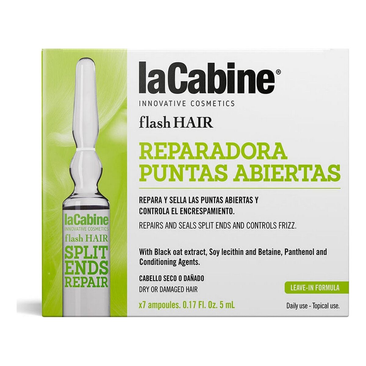

LaCabine Flash Ampoules Восстанавливающее средство для секущихся кончиков волос (7шт)