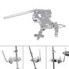 Metal Cowbell Holder Expansion Clip Drum Stand Connecting Bracket Clamps