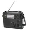 Crank Radio Portable FM AM WB Band Multi Powered Emergency Radio with LED Light for Outdoor Camping