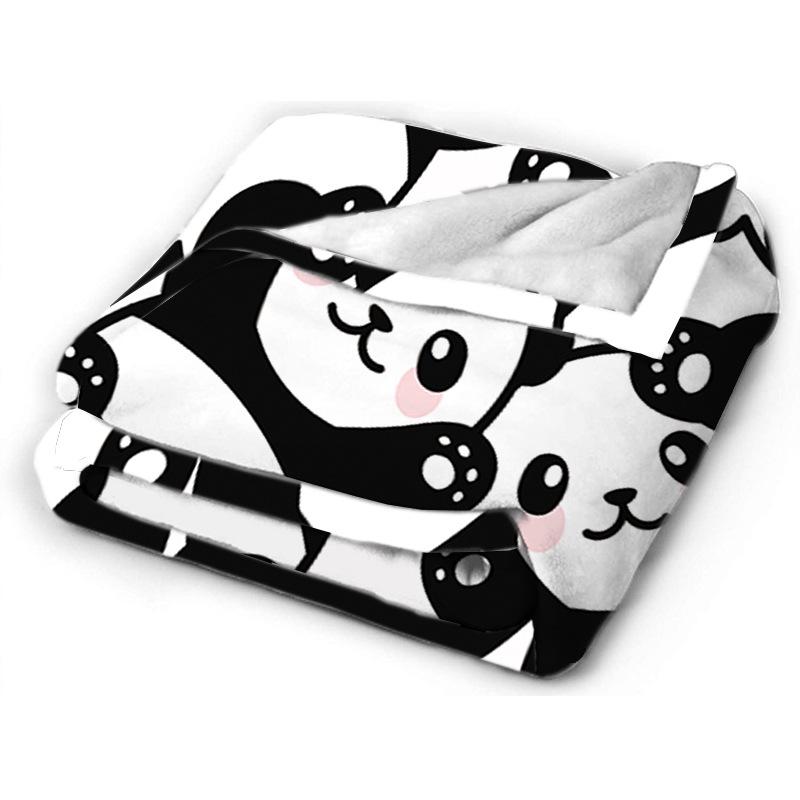 Deka s potiskem Flanelová deka na pohovku Deka s digitálním potiskem