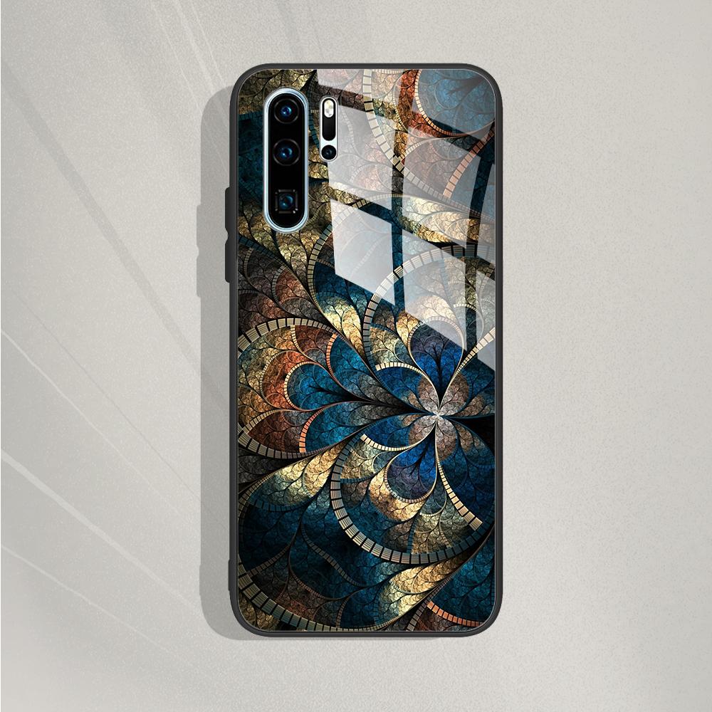 Case For Huawei P30 Lite Cover P30 Lite Tempered Glass Case Cute Silicone Phone Fundas For Huawei P 30 Cases For Huawei P30 Pro