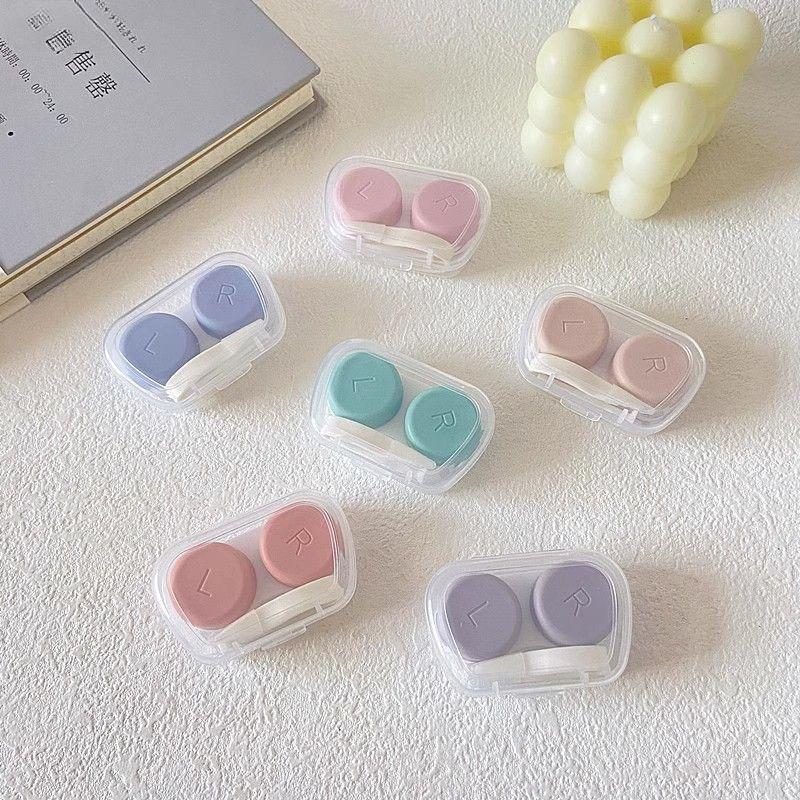 MillCreek Contact Lens Case Cute Cartoon Travel Contact Lens Box Including Tools: Clips and Trays