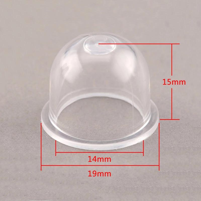 10/100pcs Walbro Primer Bulbs Oil Bubble Petrol Snap188-12 For Shindaiwa Echo Homelite Robin Carb Carburetor