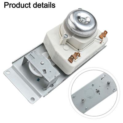 For Midea Oven Compatible Stainless Steel Timer Switch Offering Reliable Performance At a Contact Rating of 15A