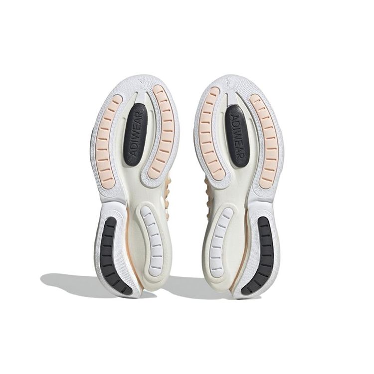 Adidas AlphaBoost V1 Wonder Quartz Damen Sneaker Creme Wolkenweiß Grau-Fünf HP6132