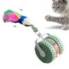 Cat Interactive Ball Toy Automatic Rolling Ball with Tail Rechargeable Smart Pet Interactive Toy Intelligent Toy for Cat