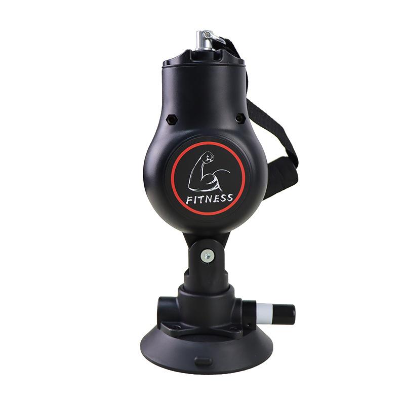 Tenditore Appeso Ventosa Fissa Corda di Trazione Allenatore Forza Schiena Braccia Corda Fitness
