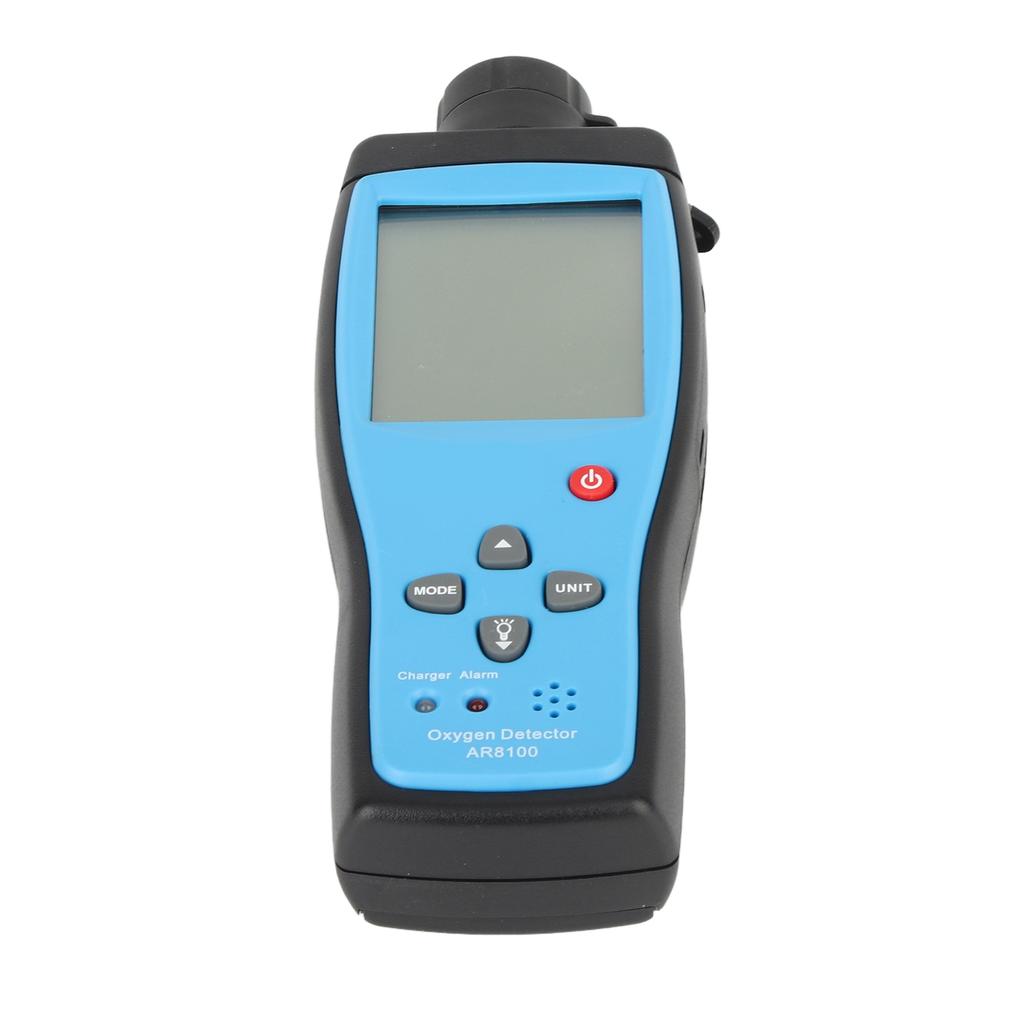AR8100 Handheld O2 Meter Rechargeable Oxygen Detector for Outdoor Industry 100?240V