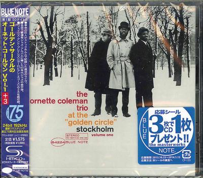 CD ORNETTE COLEMAN - Ornette Coleman In the Golden Circl TYCJ81037 Blue Note 2013 Japan ObiJazz Used