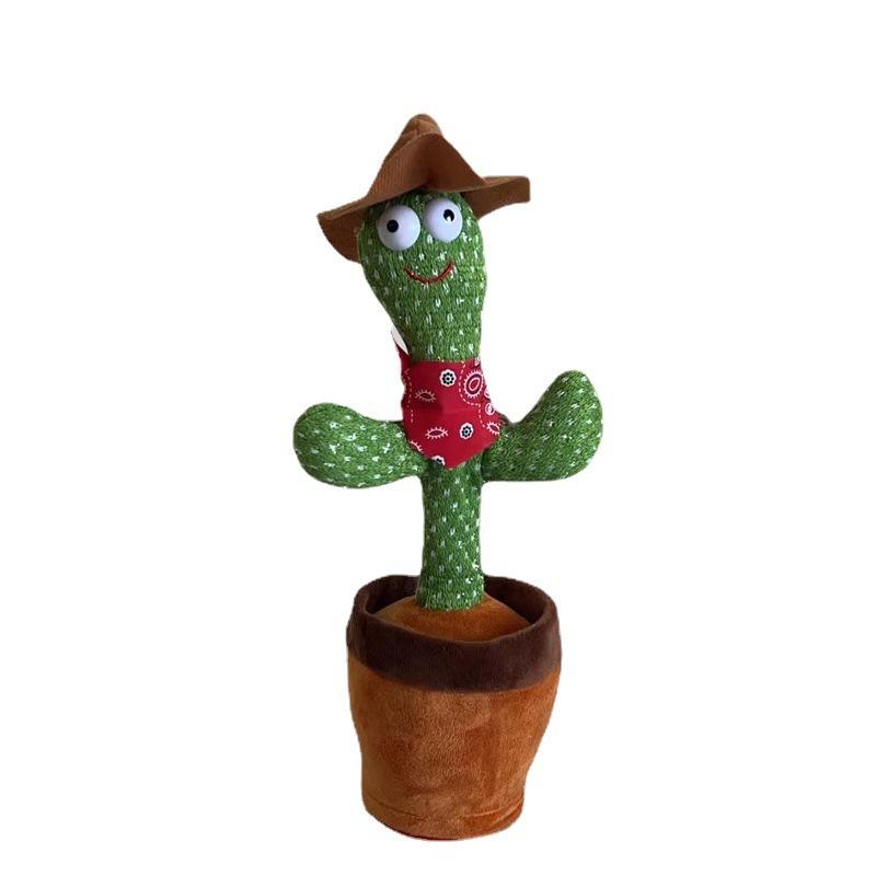 Popular Douyin, the Same Cactus Twists, Sings and Dances, Talking Children's Toys, Interactive Dolls